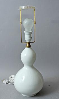 BORDSLAMPA, porslin, Axel Salto, Royal Copenhagen.