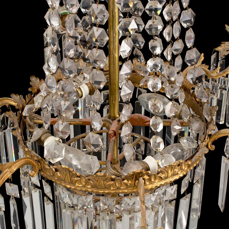 A second half of the 19th century chandelier.