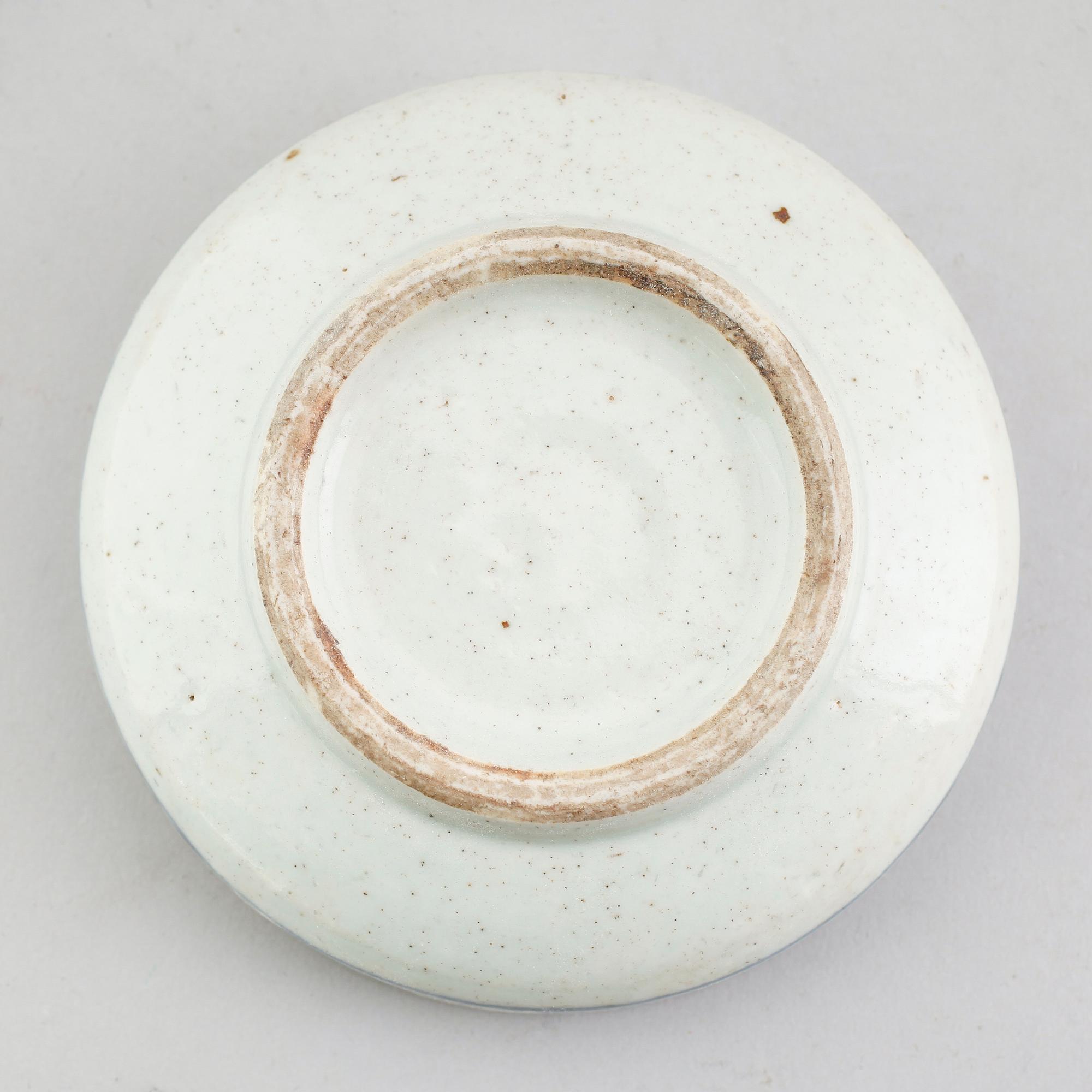 FAT SAMT LOCKDOSA, porslin, Kina, 1900-/2000-tal.
