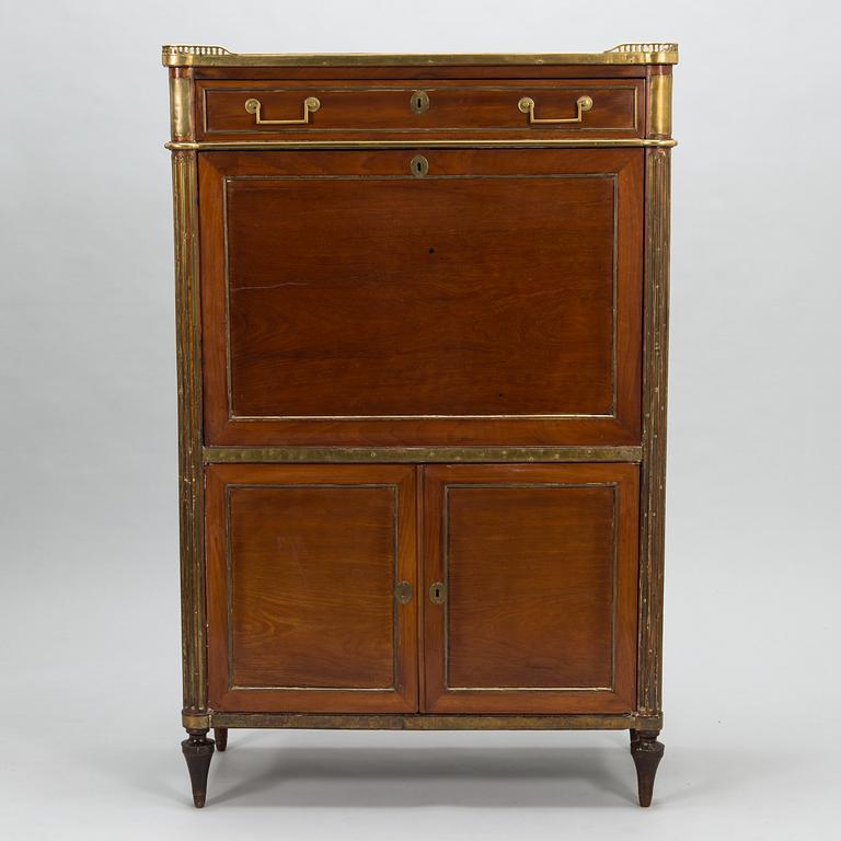 Sekretär, direktoar-stil (Frankrike 1795-1799).