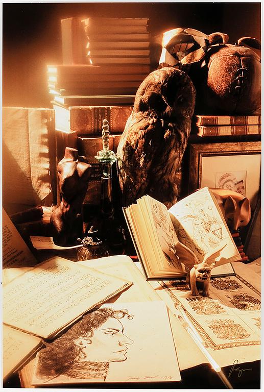 RICHARD RYAN, signerat fotografi, "Gothic Still Life", 2004, Notes nr 0072, ur serien "Notes by Ryan".