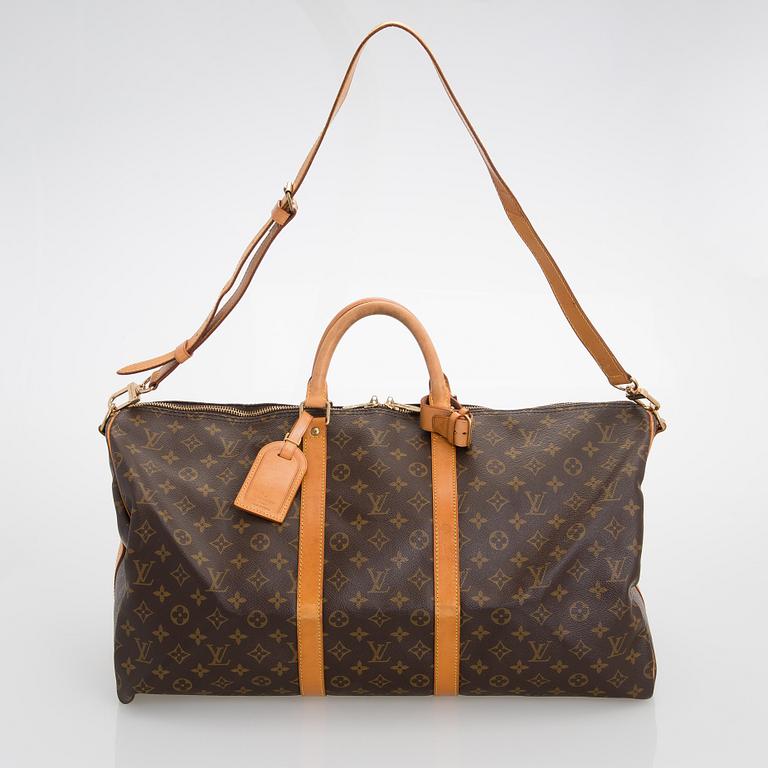 Louis Vuitton, 'Keepall 55 bandoulière', weekend bag.