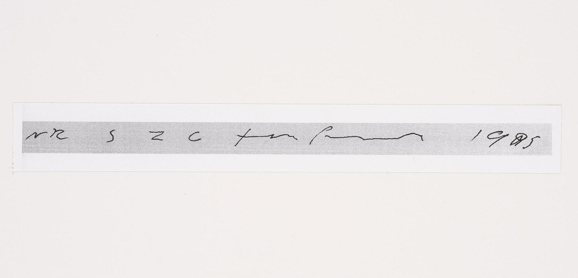 Tom Sandberg, "Uten tittel", 1994.