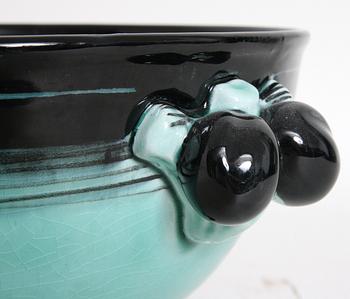 SKÅL, flintgods, Ilse Claeson, Rörstrand.