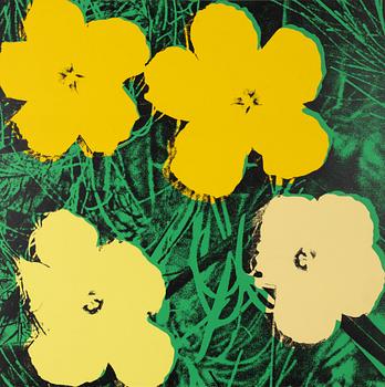 Andy Warhol, "Flowers".
