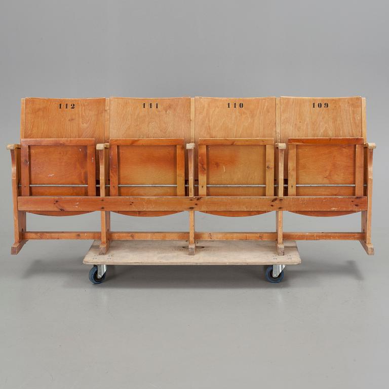 BIOGRAFBÄNK, omkring 1900-talets mitt.