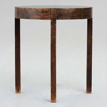 Axel Einar Hjorth, a stained birch table by Nordiska Kompaniet, Sweden 1930's.