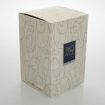 Heikki Orvola, pokal/vas, glas, signerad Heikki Orvola Nuutajärvi Iittala.