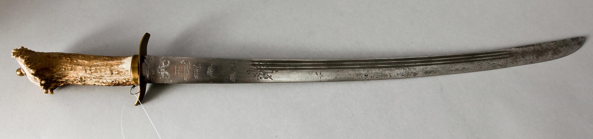 Hirschfenger, 1700/1800-tal.