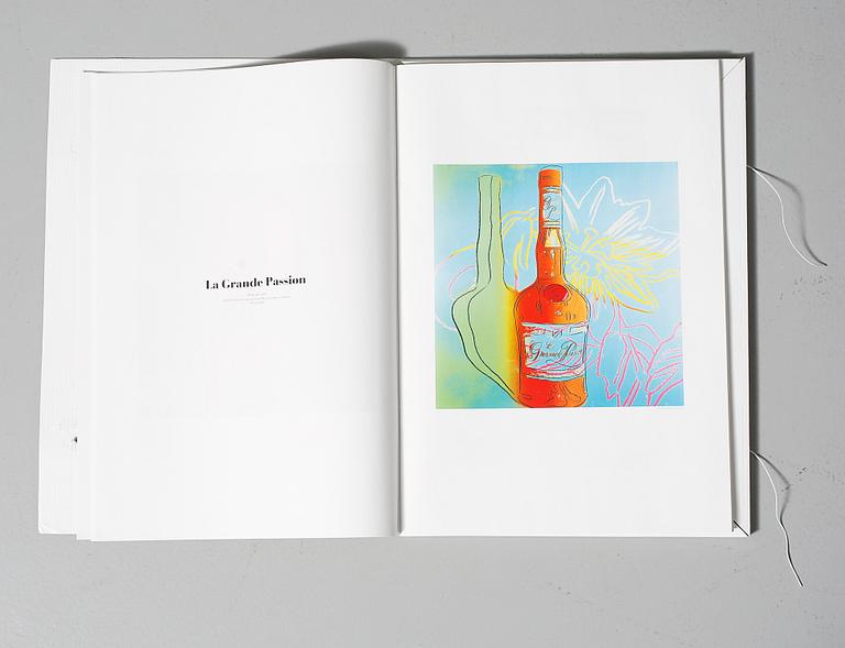 ANDY WARHOL, efter, katalog, "liquid pop", 1999, för Wetterling Gallery och Art Now Gallery.