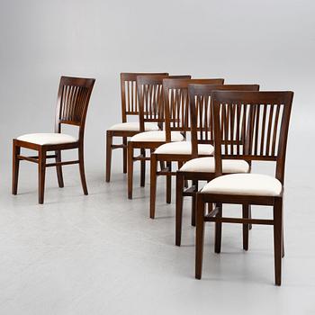 Six chairs, France, late 20th century/21st century.
