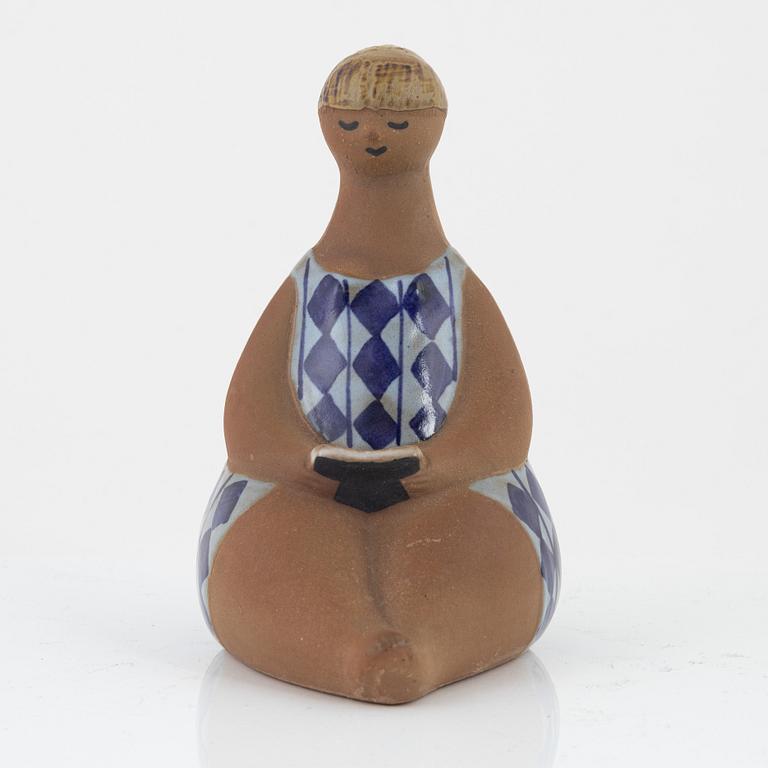 Lisa Larson, figurin, "Amalia", ur serien "ABC-flickorna", Gustavsberg.