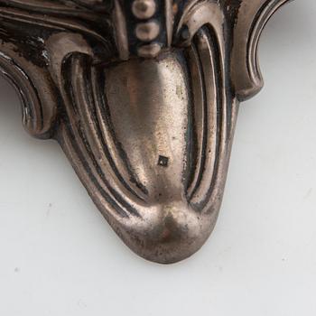 Candelabrum silver Louis XV style possibly Austria around 1900.