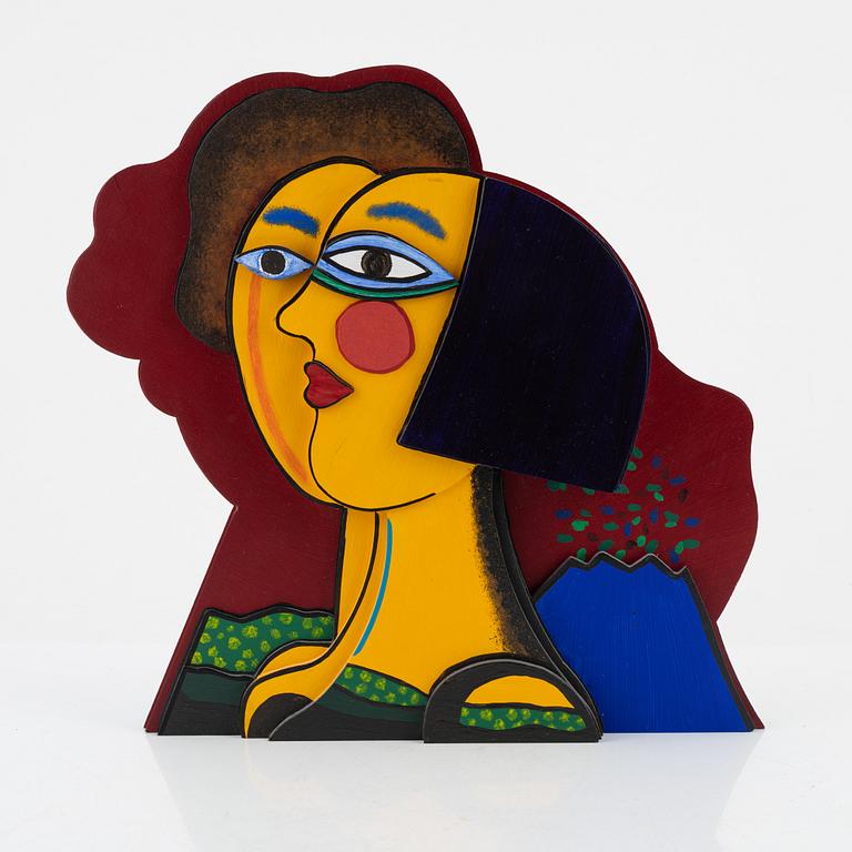 Beverloo Corneille, "Oiseaux et lune".