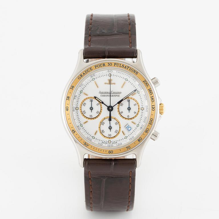 Jaeger-LeCoultre, Heraion, chronograph, wristwatch, 33 mm.