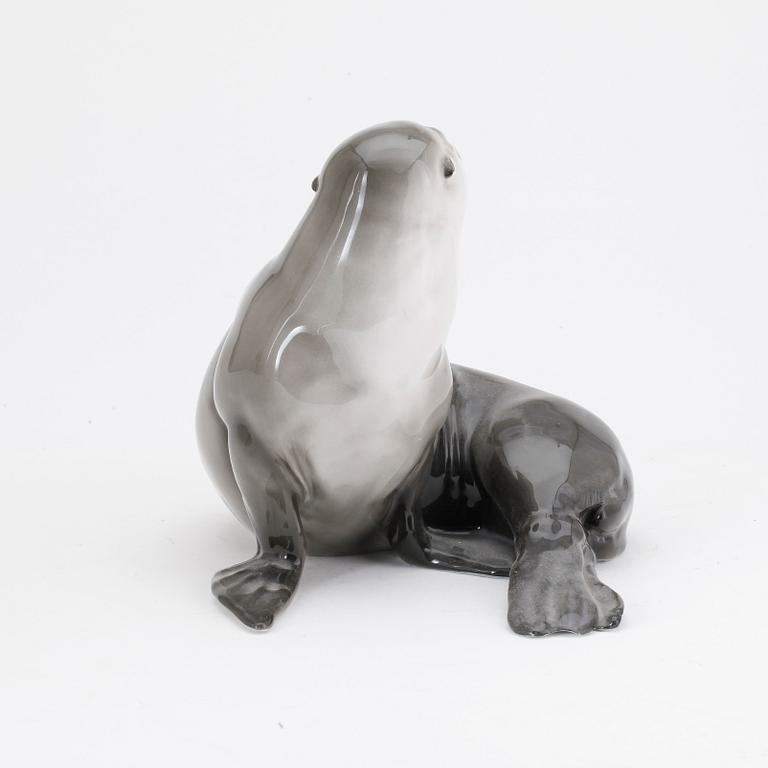 FIGURIN, porslin, Theodor Kärner, Rosenthal, omkring 1900-talets mitt.