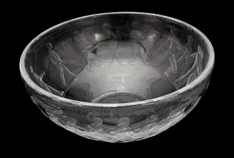 SKÅL, glas, Erik Höglund, Boda glasbruk, 1900-tal.