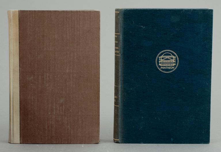 BÖCKER, 8 stycken, "Malerwerke des neunzehnten jahrhunderts", av Friedrich von Boetticher.