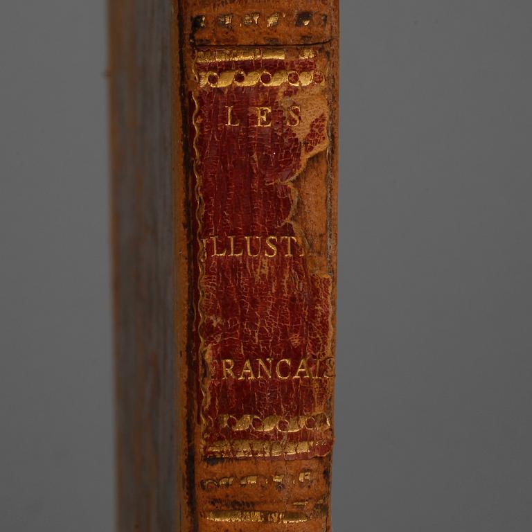 BOK. "Les Illustres Francais", Paris, 1700/1800-tal.