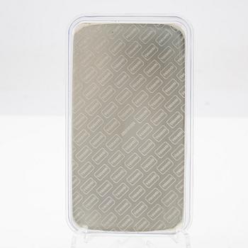 Silver bar 1kg 999 Valcambi Suisse.