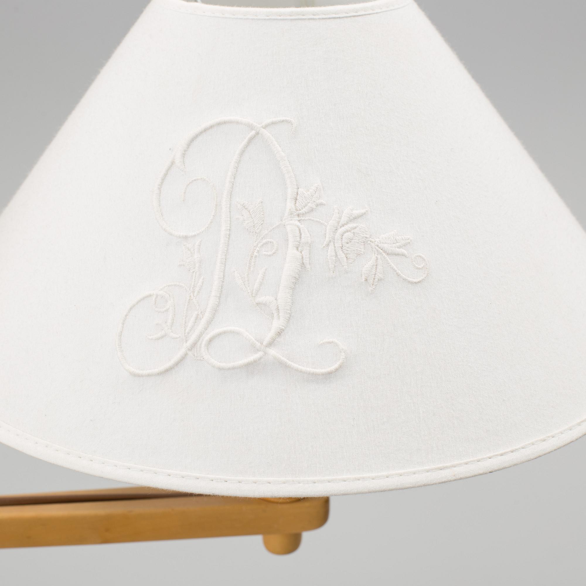 CARL MALMSTEN, golvlampa, "Staken".