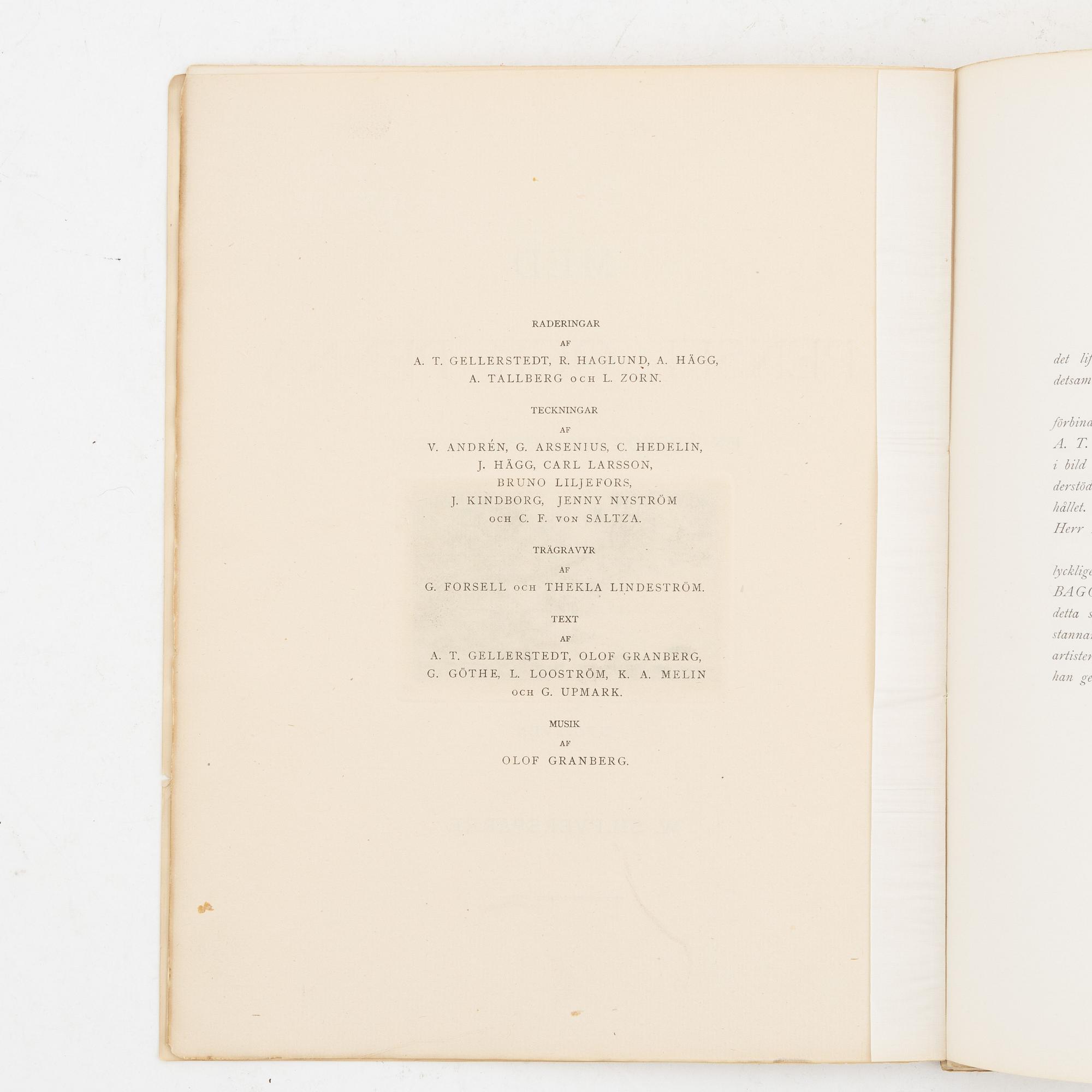 With an etching by Anders Zorn.