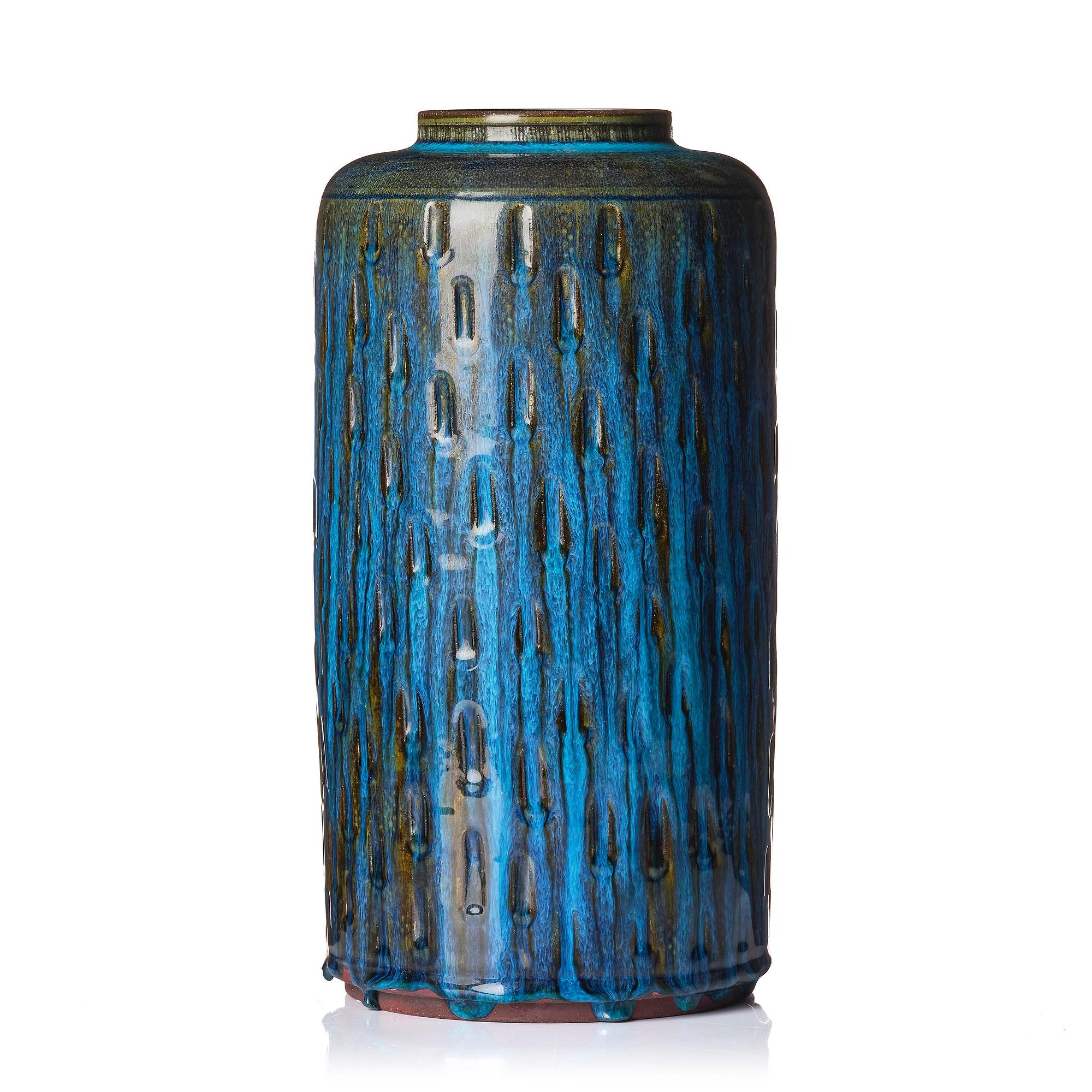 Wilhelm Kåge, a Farsta stoneware vase, Gustavsberg Studio 1958.