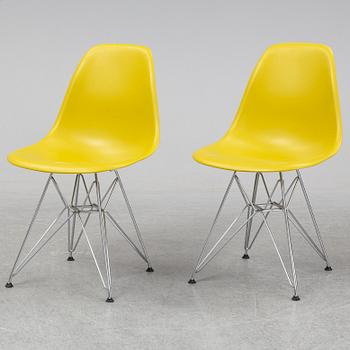 CHARLES AND RAY EAMES, six DSR chairs, Vitra, 2011.