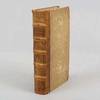 Linné om Skåne, 1751, med graverad karta och planscher, (1 vol.).