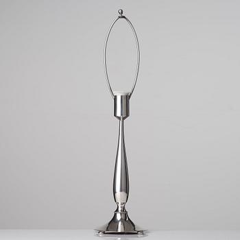 Wiwen Nilsson, a silver table lamp, Lund 1926.