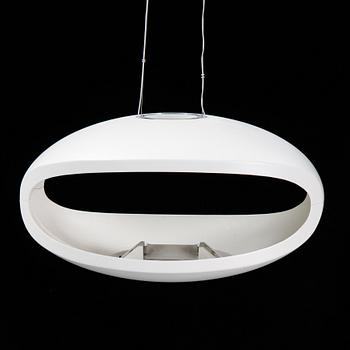 Luca Nichetto & Gianpetri Gai, a ceiling light, 'O Space', Foscarini, Italy.