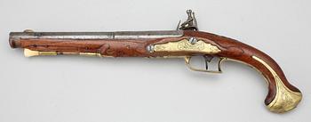 FLINTLÅSPISTOL, 1700-tal.