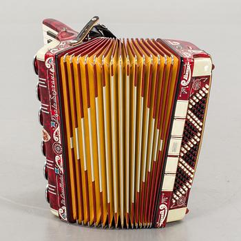 A concertina, Paolo Soprani, late 20th century,