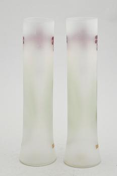 VASER, 1 par, glas, sekelskiftet 1900.