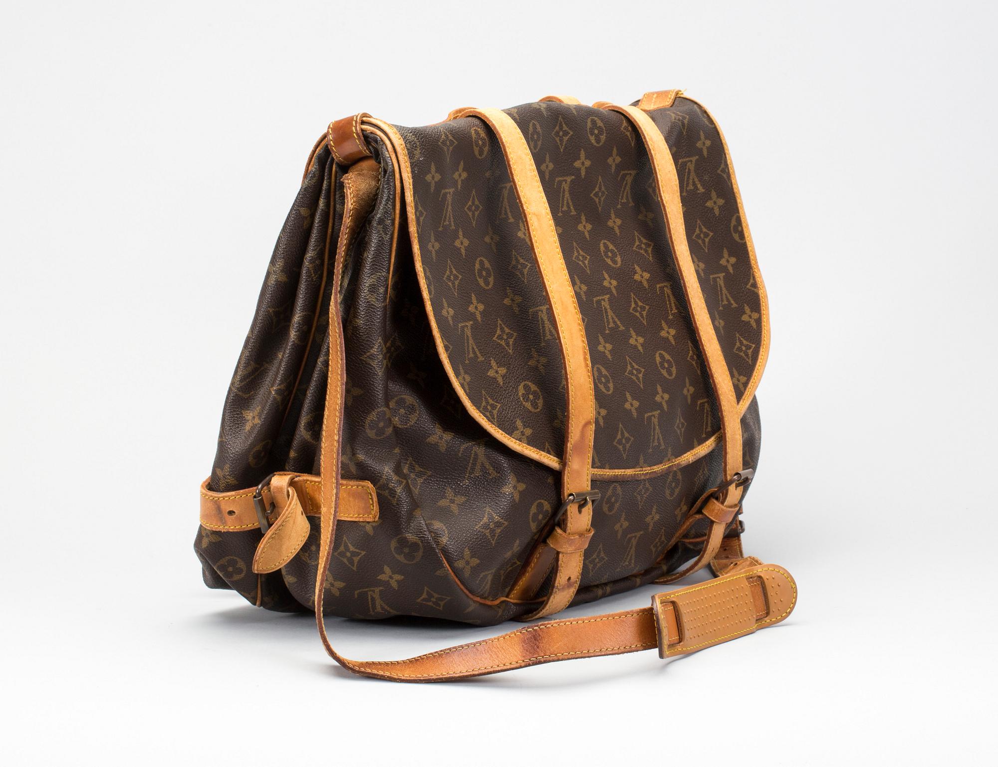 VÄSKA, "Saumur 43", Louis Vuitton.