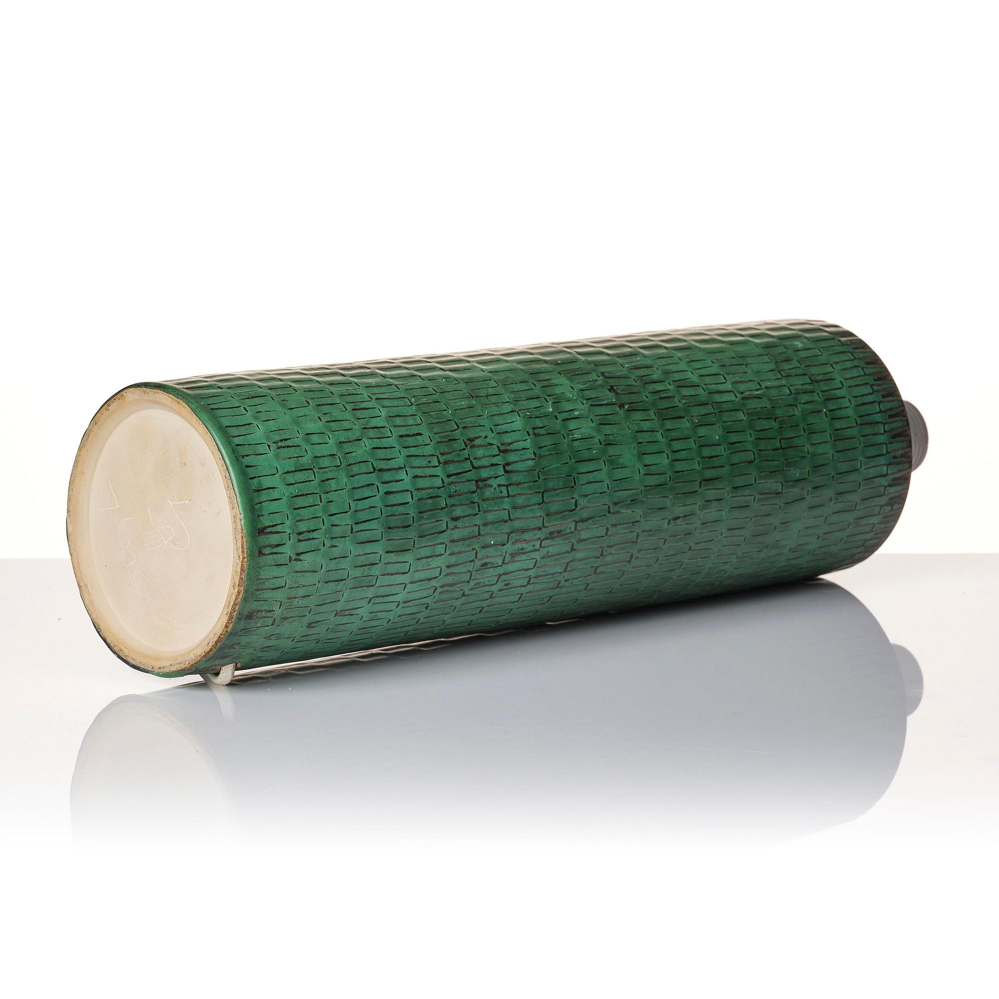 Stig Lindberg, a stoneware table lamp, Gustavsberg Studio 1967.