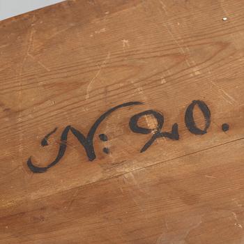 BYRÅ, av Anders Lundelius (mästare i Stockholm 1778-1823), 1780, Gustaviansk.