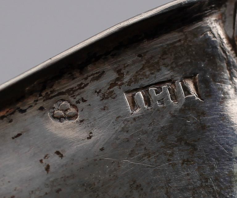 KÅSA, silver, Johan Henrik Leffler, Falun 1799-1836. Vikt ca 52 g.