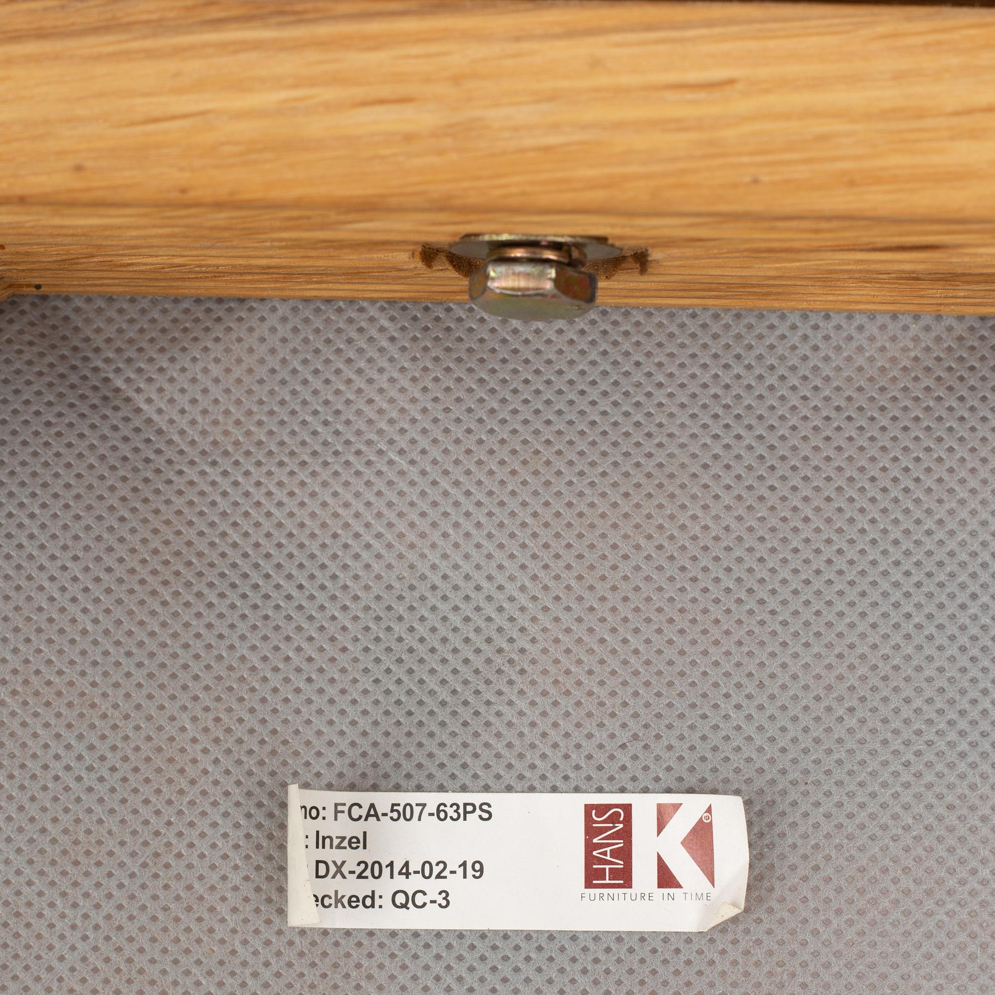 Barstolar, 8 st, "Inzel", Hans K, 1900-talets slut.