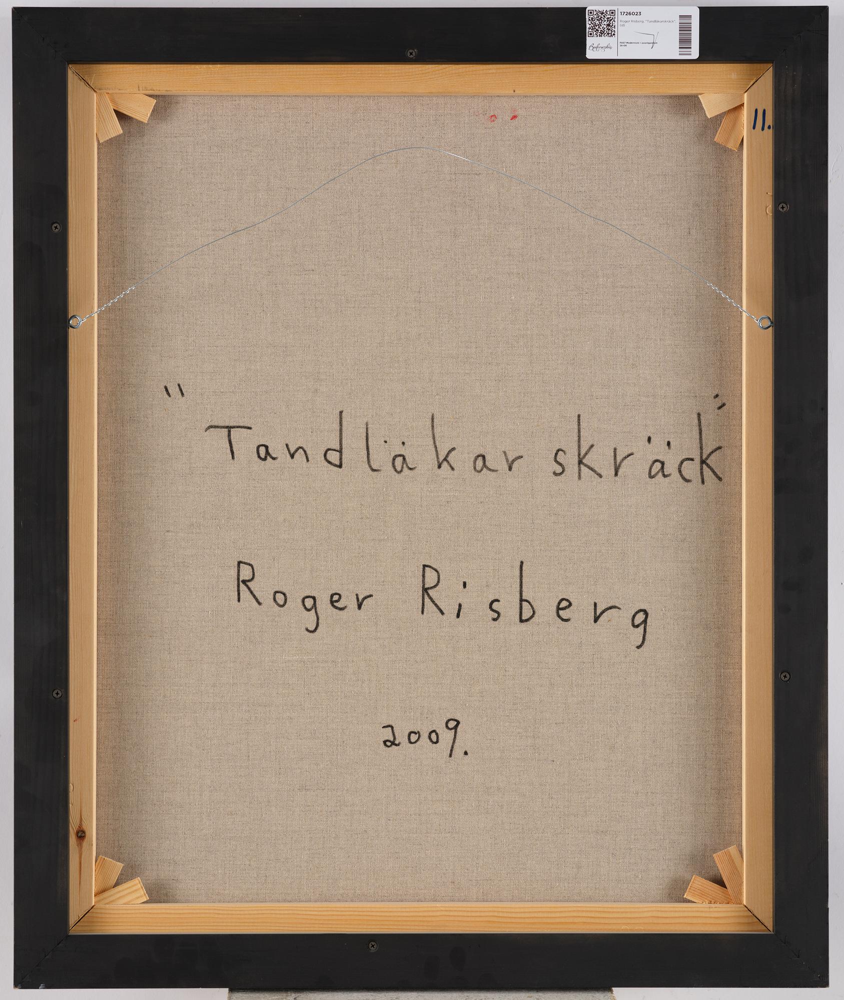 Roger Risberg, "Tandläkarskräck".