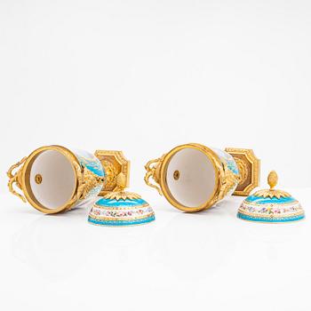 Urnor, ett par, Frankrike sekelskiftet 1900.