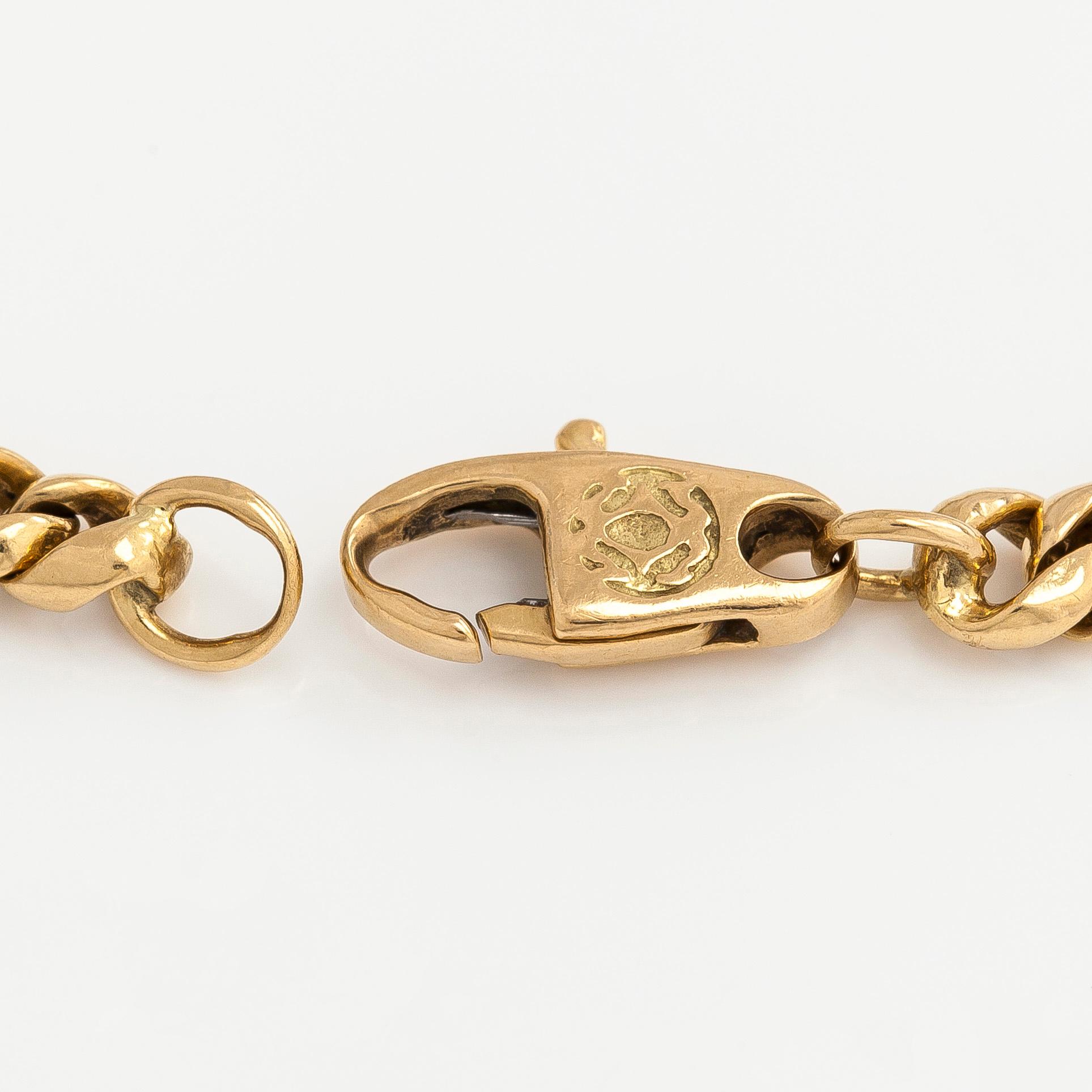 Cartier, an 18K gold vintage bracelet.