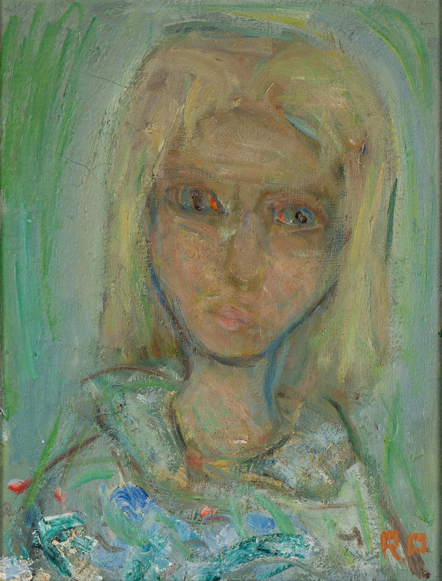 Ragnar Person, oil on canvas, signed RP.