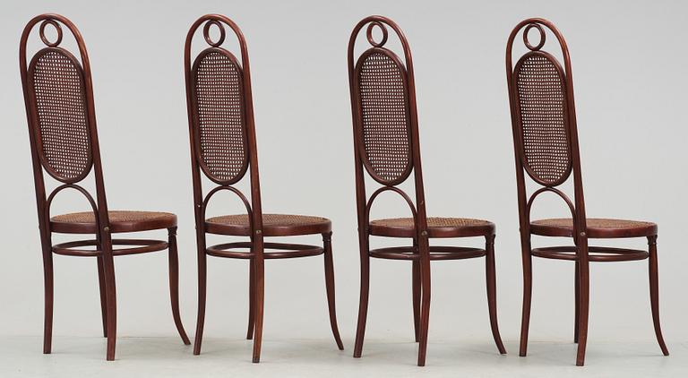 STOLAR, 4 st, troligen Thonet, 1900-tal.