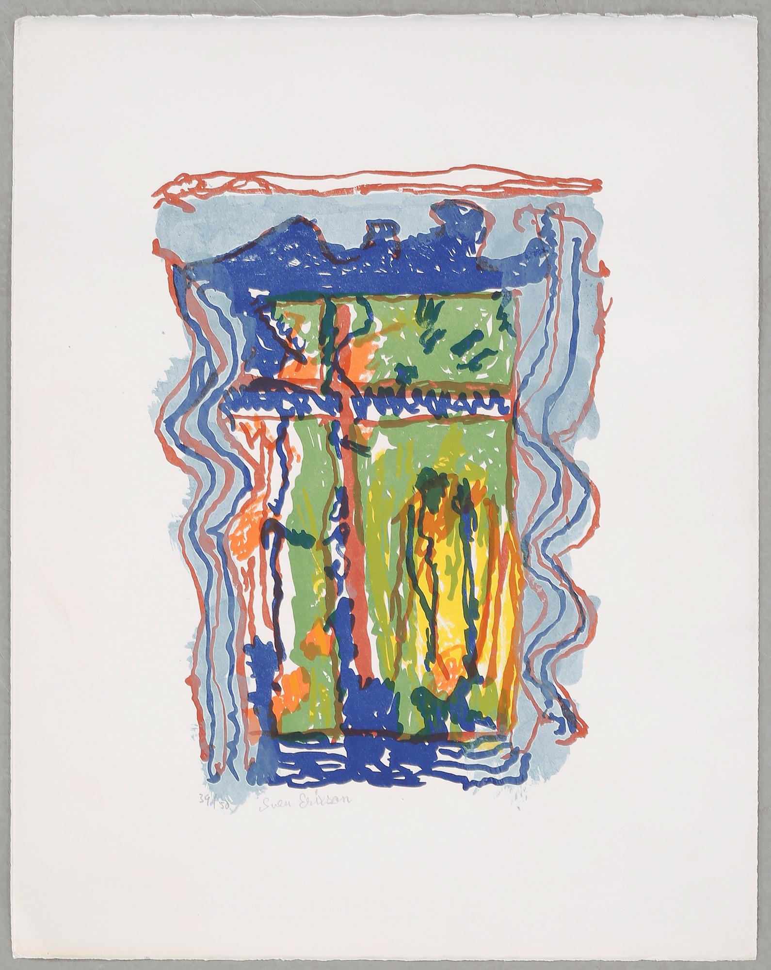 three litographs, two of them signed numbered.