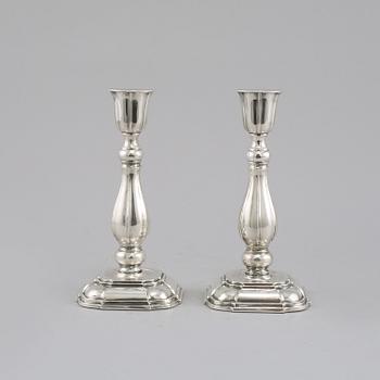 LJUSSTAKAR, silver, Cesons Guldvaru AB, Göteborg, 1955.