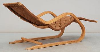 An Alvar Aalto lounge chair, model 39, probably by Artek, Finland 1940's-50's.