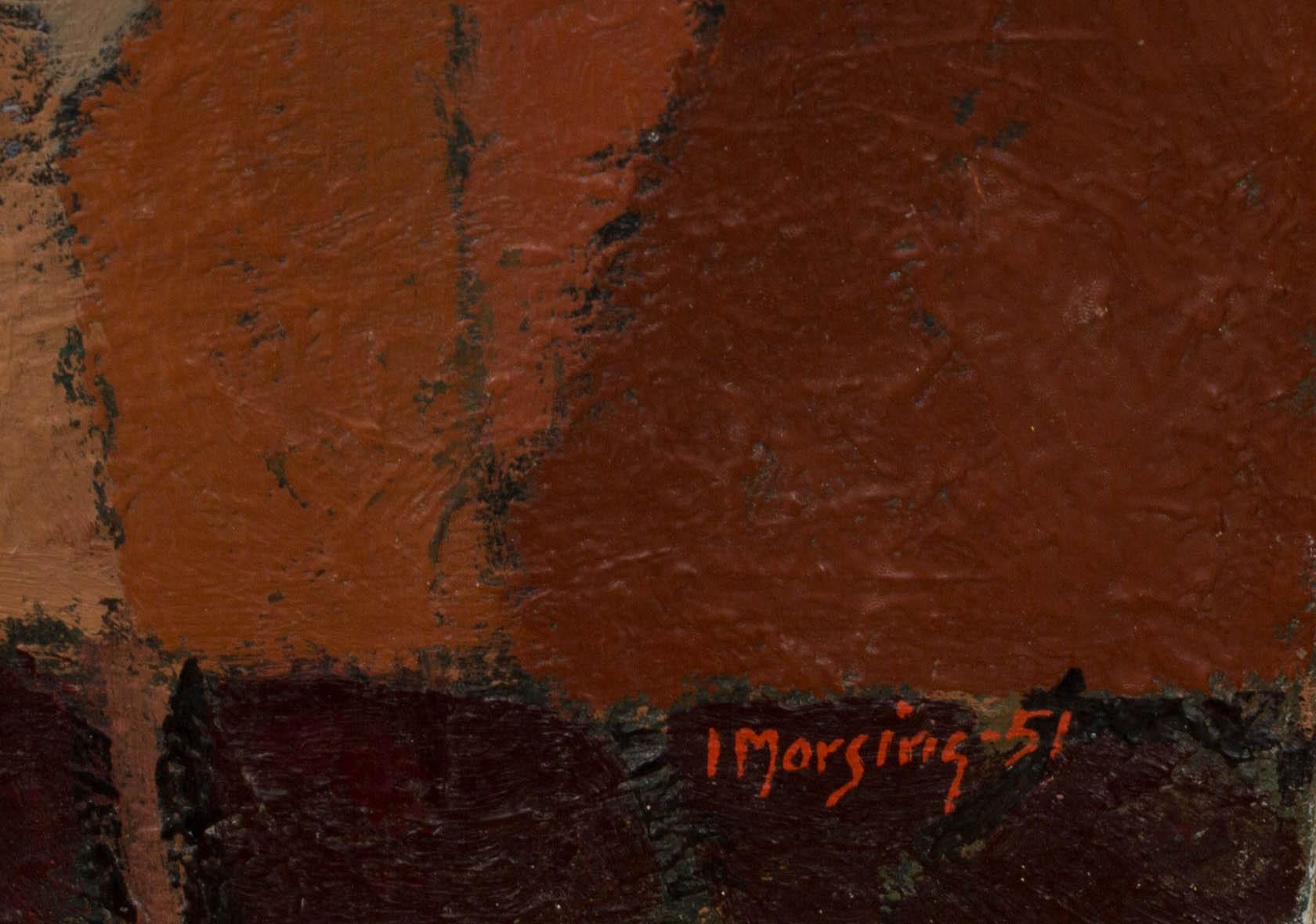 IVAR MORSING, olja på duk, signerad.