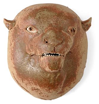 74. A Gösta Grähs stoneware figure of an animal, Sweden late 20th C.