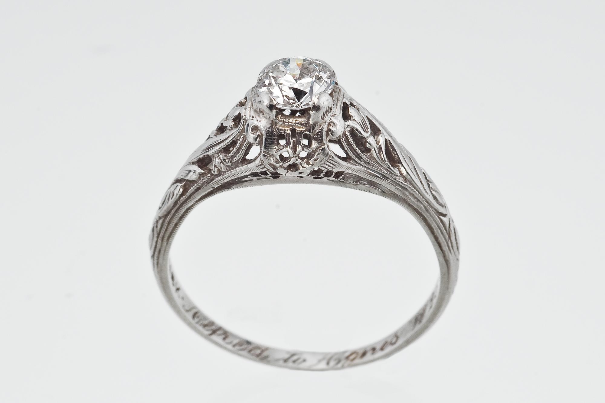 DIAMANTRING 0,50 ct.